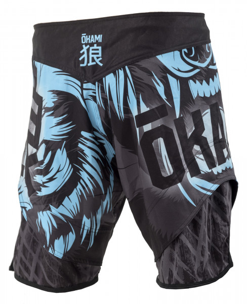 Okami fightgear Fight Shorts Wilderness Ice